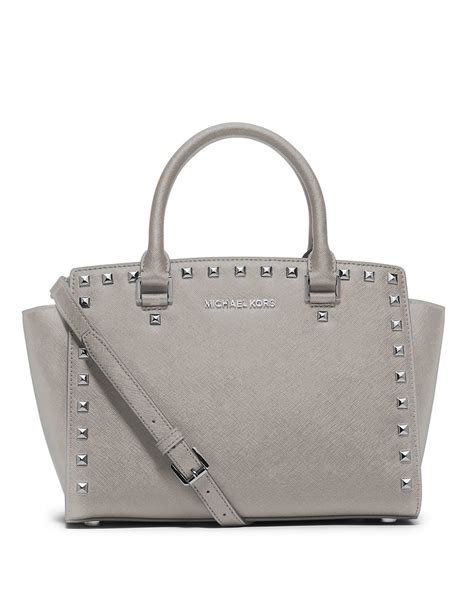 michael kors selma bag white|Michael Kors selma satchel.